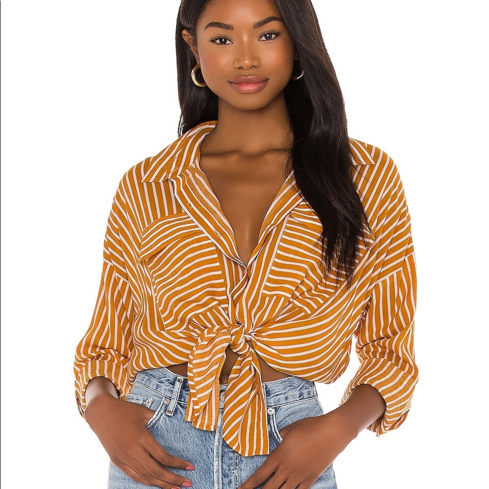 NWT Seafolly - Relax Stripe Beach Shirt